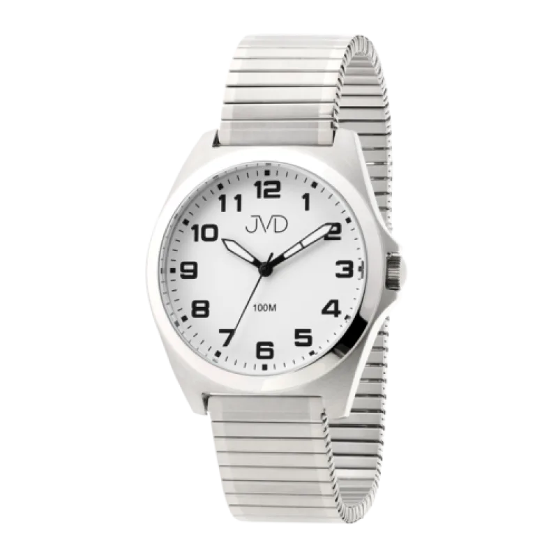 JVD Pánské vodotěsné hodinky na pružném řemínku JVD J1129.1