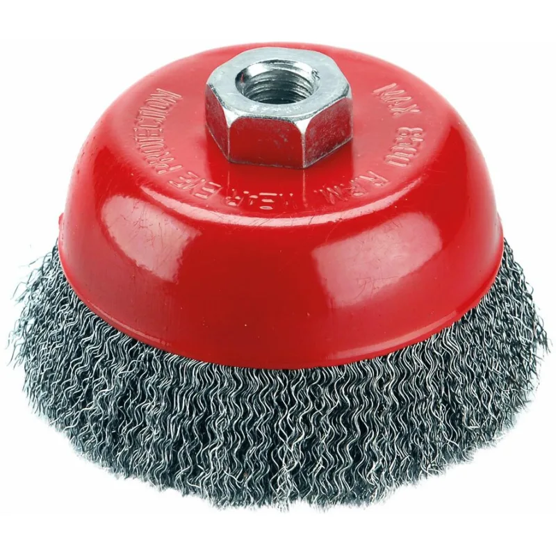 Kartáč hrnčekový M14 vlnitý, Ø75mm, EXTOL CRAFT