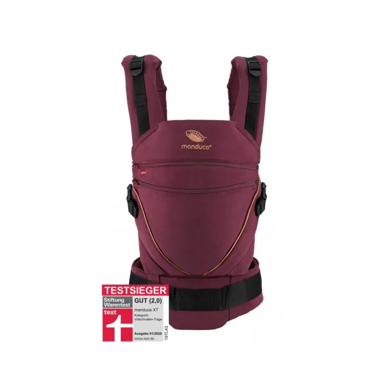 Manduca XT Cotton DenimBerry-Toffee