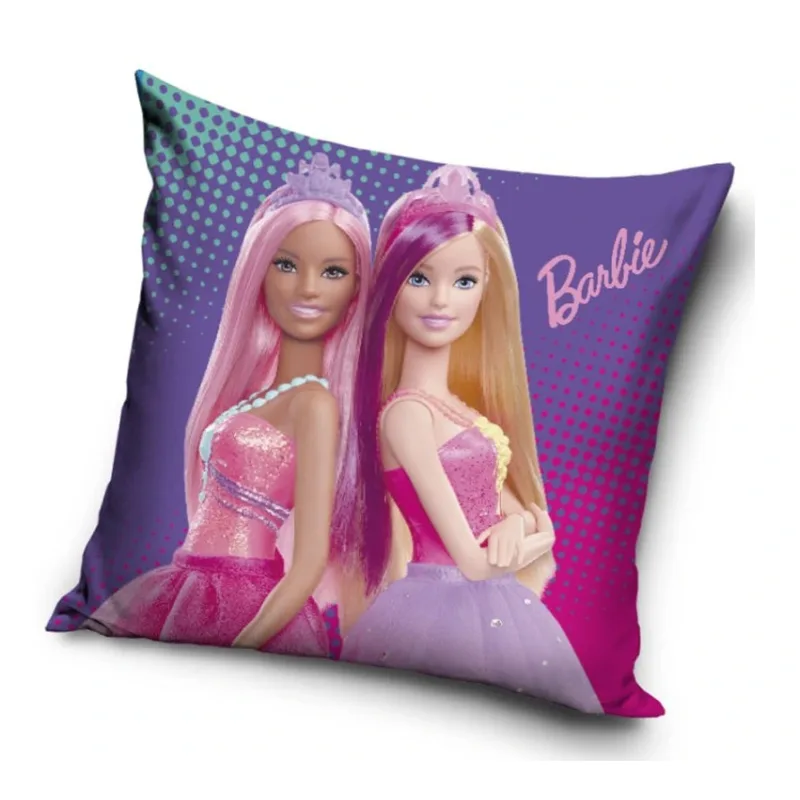 Detský vankúšik Barbie Dve Princezné 40x40 cm