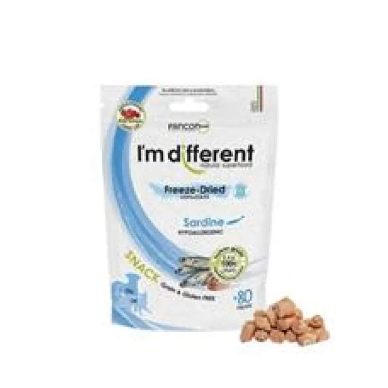 I´M DIFFERENT SNACK sardinky - mrazem sušený pamlsek 40 g