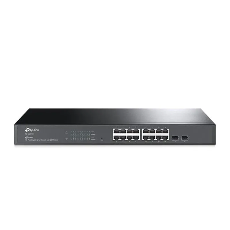 Omada 16-Port Gigabit Smart Switch with 2 Gigabit SFP Slots PORT: 16×…