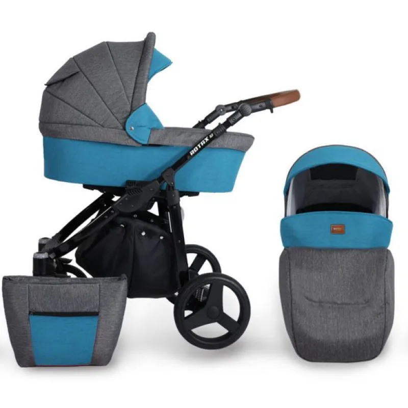 Kočík Kunert Rotax black frame 2v1 - 08