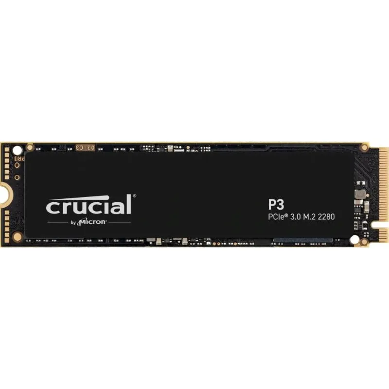 CRUCIAL SSD 1TB P3, M.2 2280, PCIe Gen3x4, R:3500/ W:3000MB/…