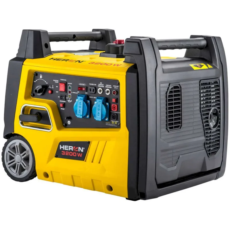 Elektrocentrála digitálna invertorová 1F, 3,2kW, s diaľkovým ovládaním, HERON