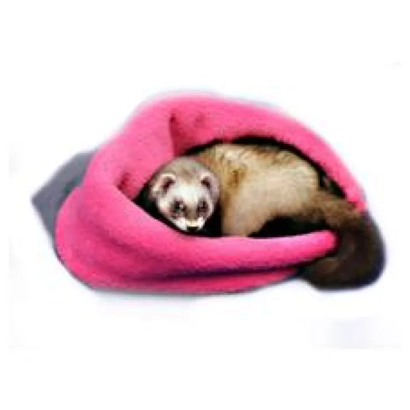 Marysa pelíšek 3v1 pro fretky, šedý/tmavě růžový