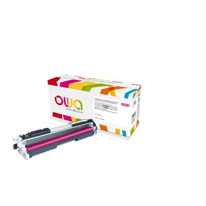 OWA Armor toner kompatibilný HP CF353A, 1000st, červená/ magenta K15730OW