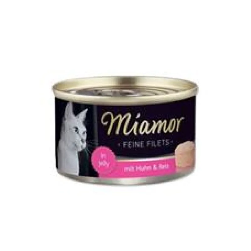 Miamor Cat Filet konzerva kuře+rýže 100 g