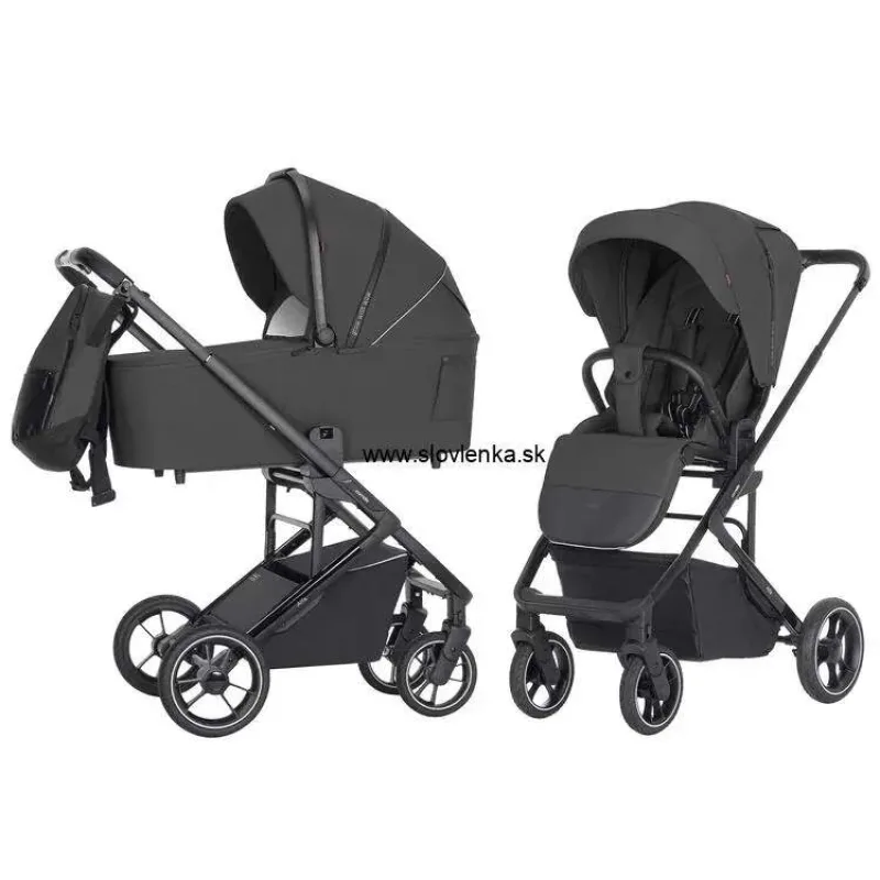 Kočík 2in1 CARRELLO Alfa 2024 Graphite Grey
