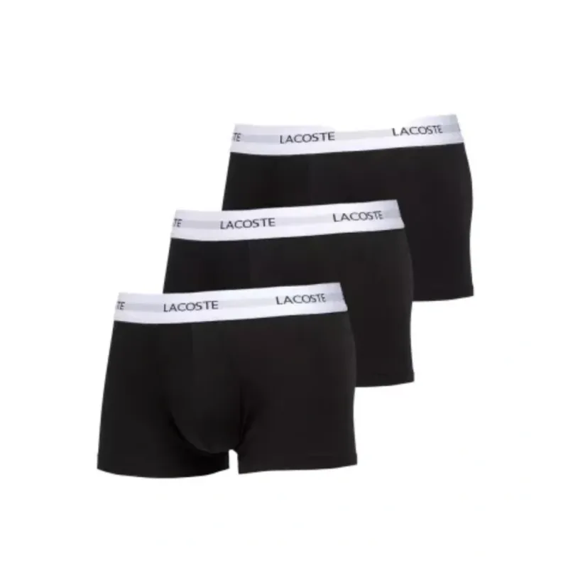 Lacoste 5H5150 031 Boxer 3 PACK čierne