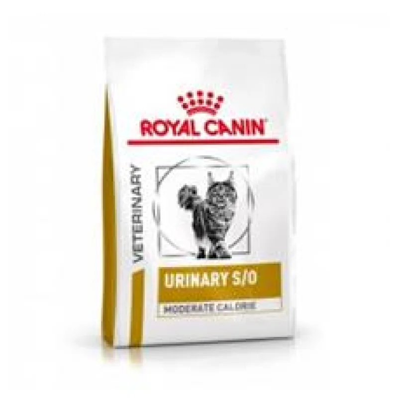 Royal Canin Veterinary Health Nutrition Cat Urinary S/O Moderate Calorie 3,5 kg - poškozený obal, exp 10/26 - 1 ks skladem