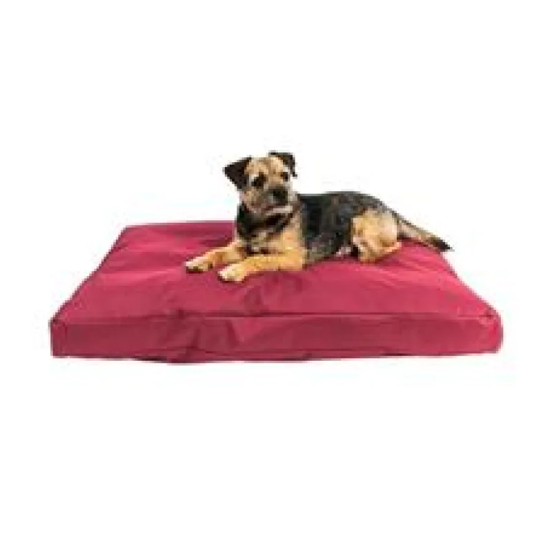 Matrace nylon Buffy vínová se zipem 90x60x10