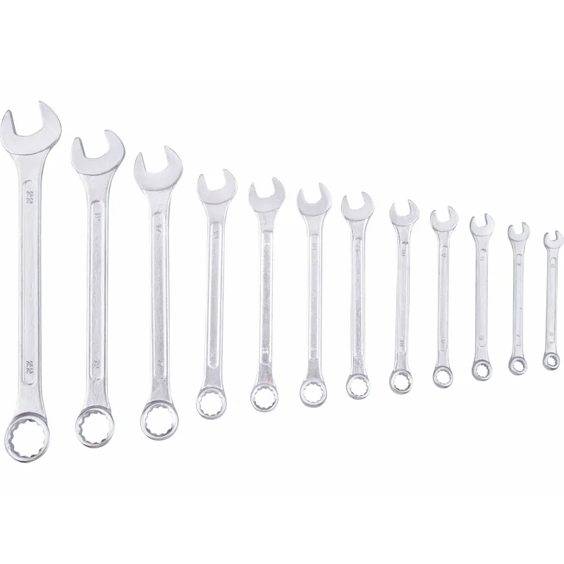 Kľúče očko-vidlicové, 12-dielna sada, 6-22mm, EXTOL CRAFT