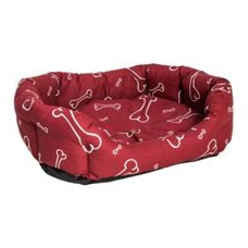 Samohýl Pelech 8 hran bavl. Kost vínovo/bílý 85 cm