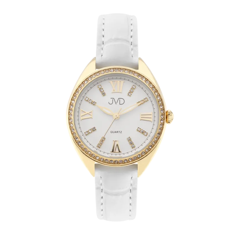 JVD Dámské zlaté náramkové hodinky JVD JG1028.3