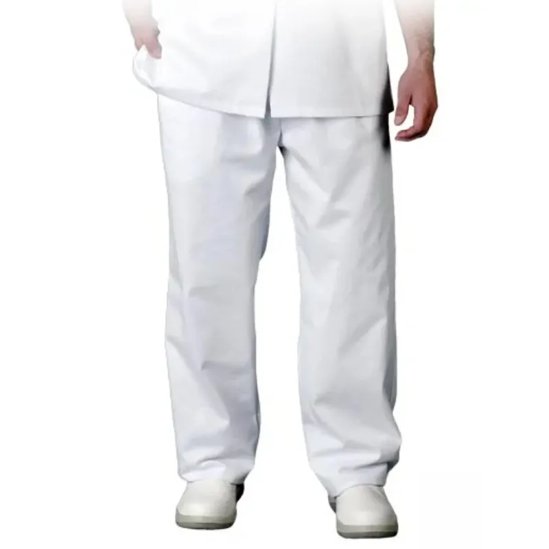 Leber&Hollman LH-Food TRO gastro nohavice biele S-3XL