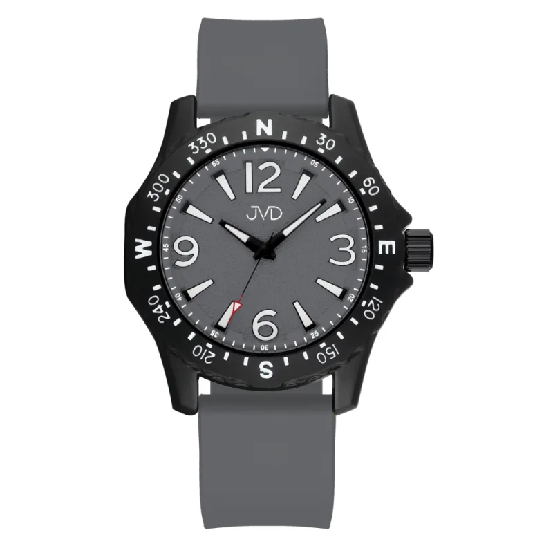 JVD Dětské chlapecké šedé sportovní hodinky JVD JZ8004.5 5ATM