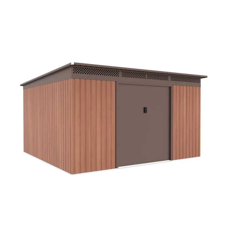 Záhradný domček GRAH 1132x340x333 cm, hnedý