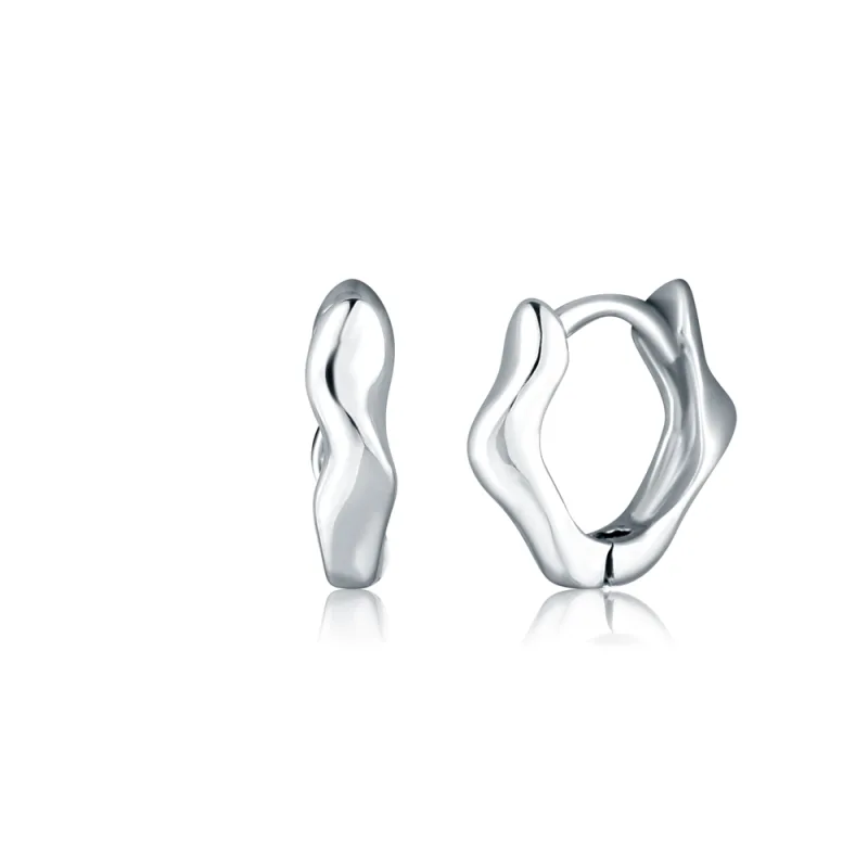 JVD Dámské stříbrné kruhové náušnice SVLE2794X860000