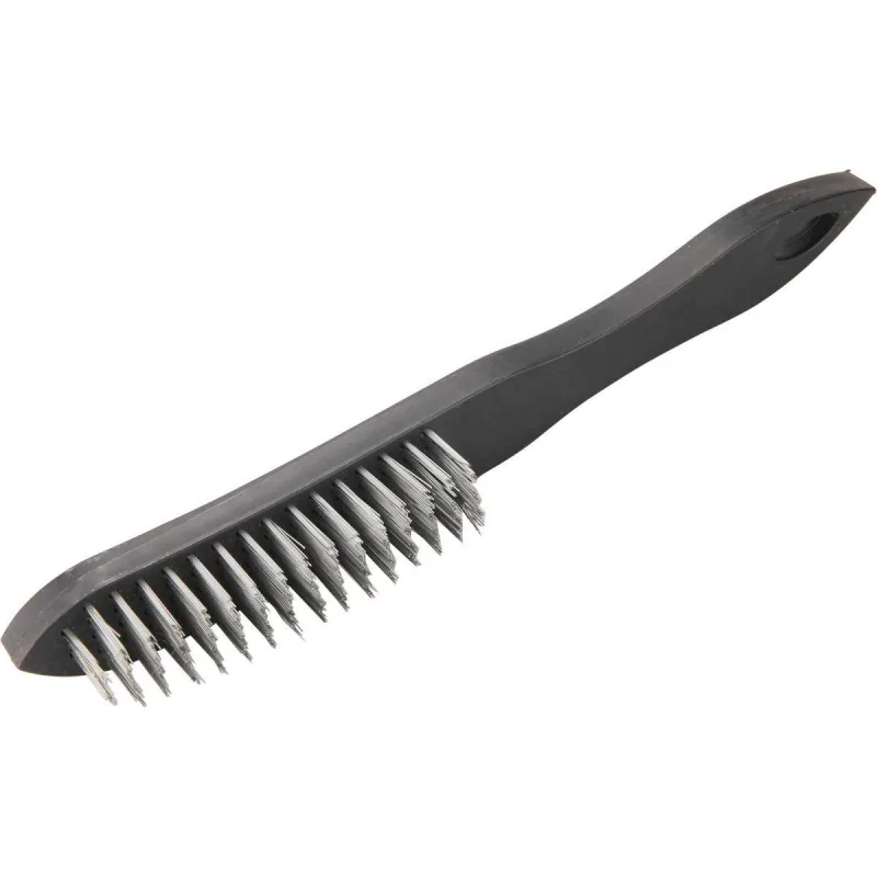 Kefa ručná oceľová, 5-radová, 290mm, plastová rukoväť, EXTOL CRAFT