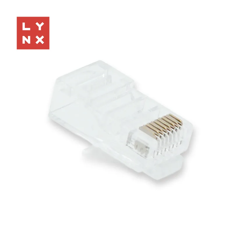 LYNX konektor UTP Cat5e, 50µ, 100ks LX-CON-CAT5E-UTP-50