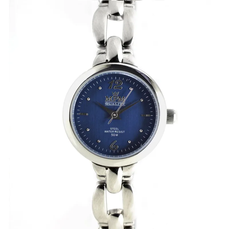 MPM Elegantní dámské hodinky s modrým číselníkemW02M.10375.A