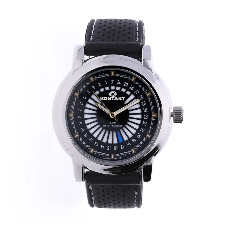 MPM Stylové pánské hodinky s koženým řemínkem W01I.11126 - A