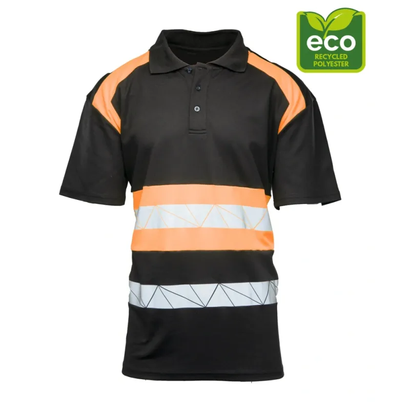Polstar Seven Kings ARKP ECO RIVAL polo tričko Black/Orange