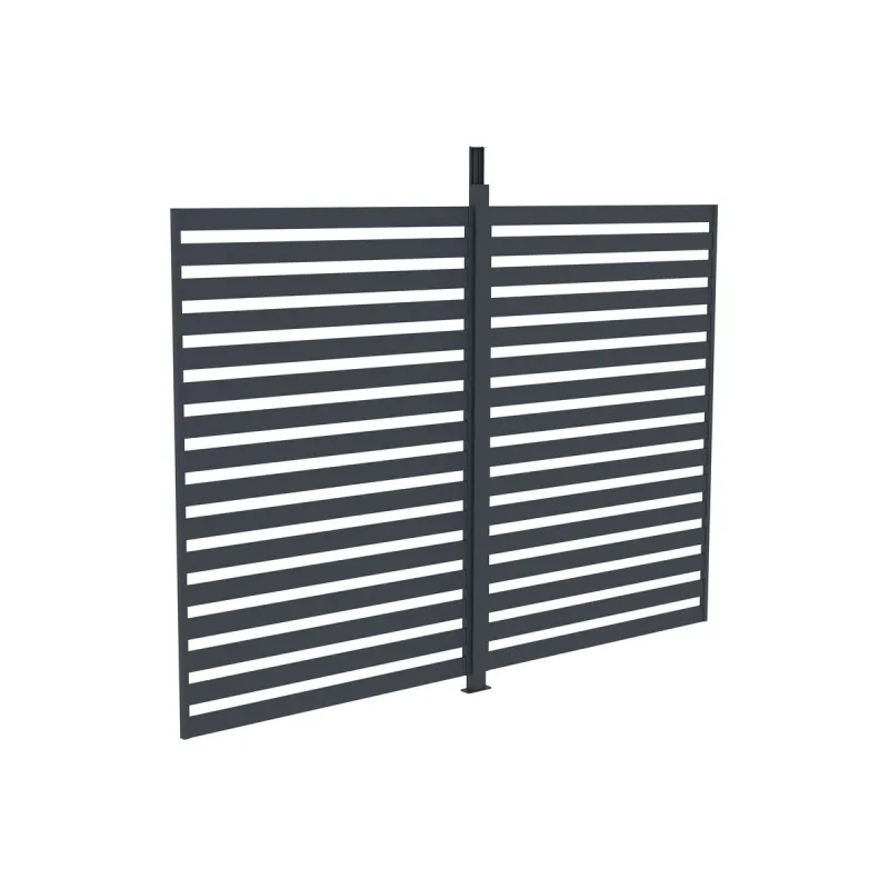 Fixná lamelová stena 2,8x2,2 m pre pergolu G21 Austin (3x3 a 4x3)