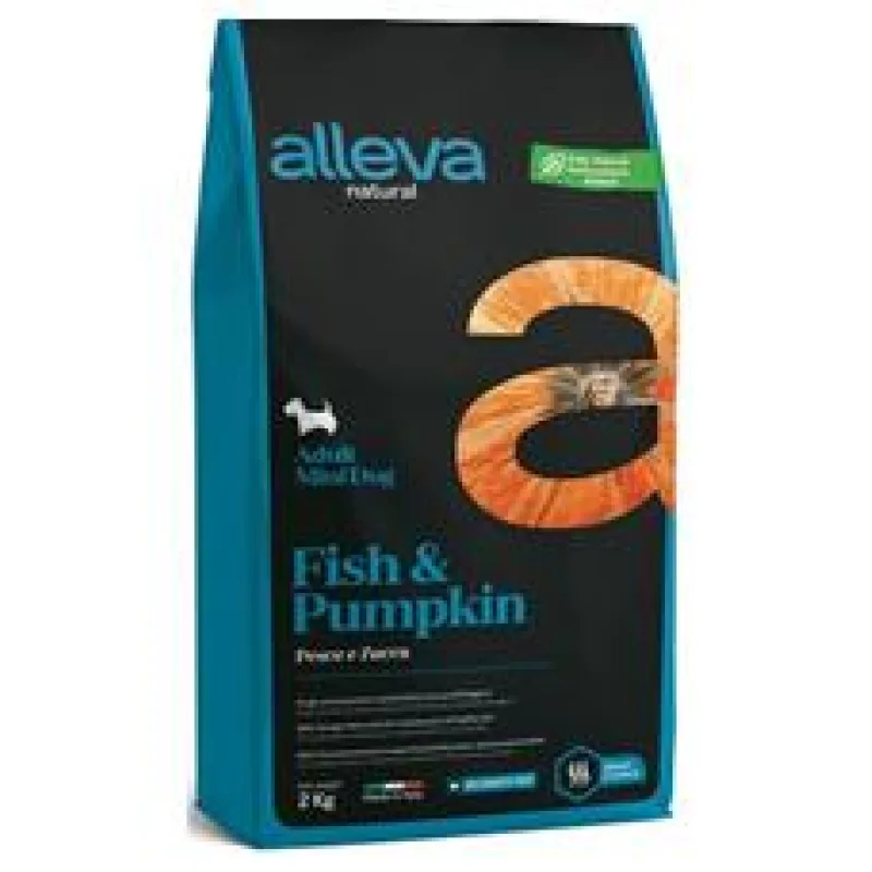 ALLEVA NATURAL Dog Dry Adult Fish&Pumpkin Mini 2 kg