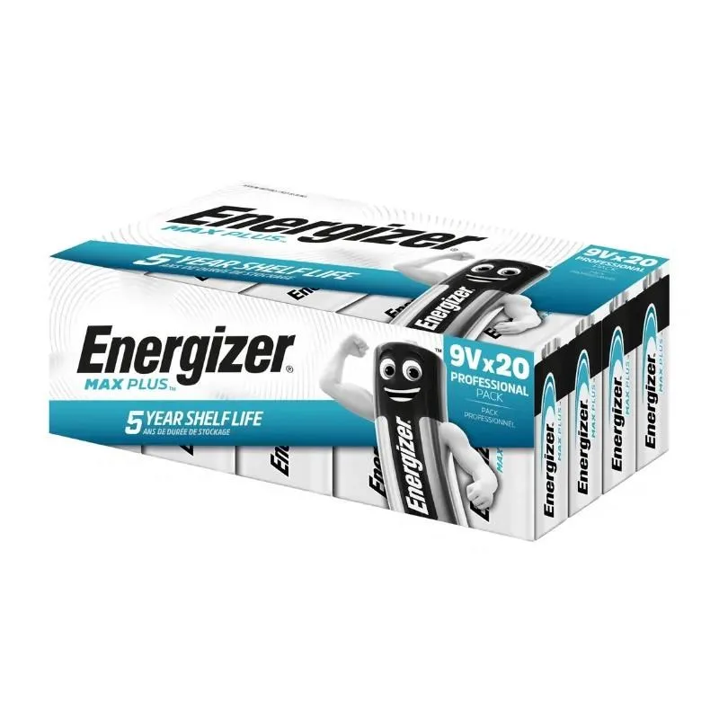 Energizer 6LR61/20 Industrial 9V 20pack EIM005