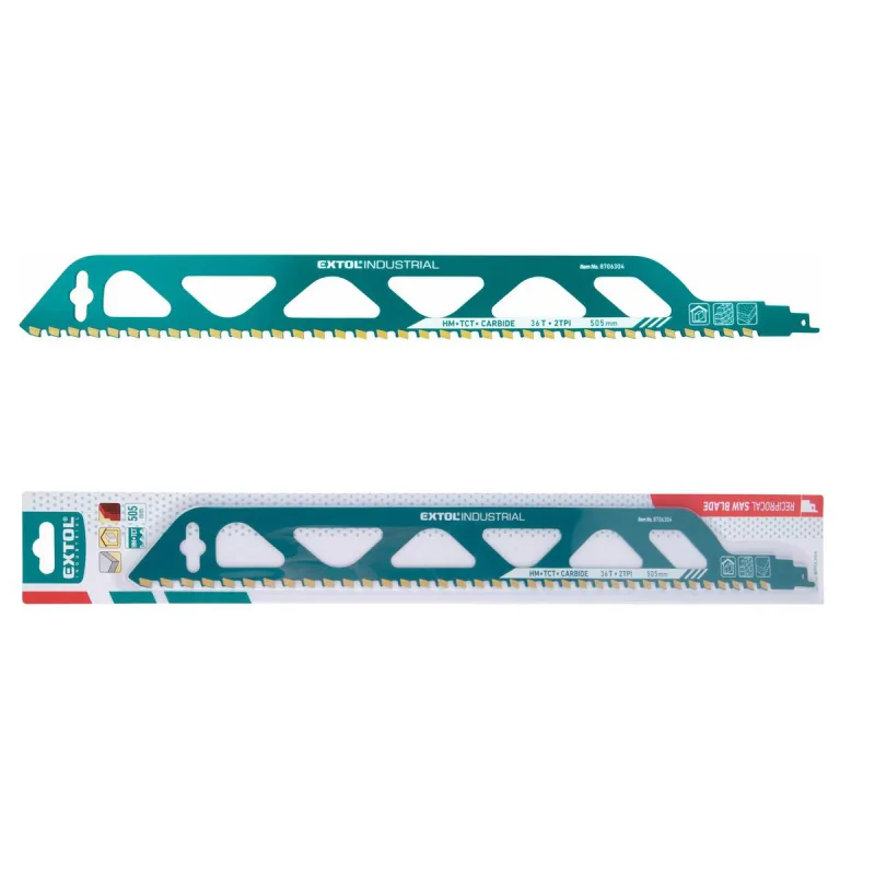 List pílový do chvostovej píly, SK plátky, EXTOL INDUSTRIAL