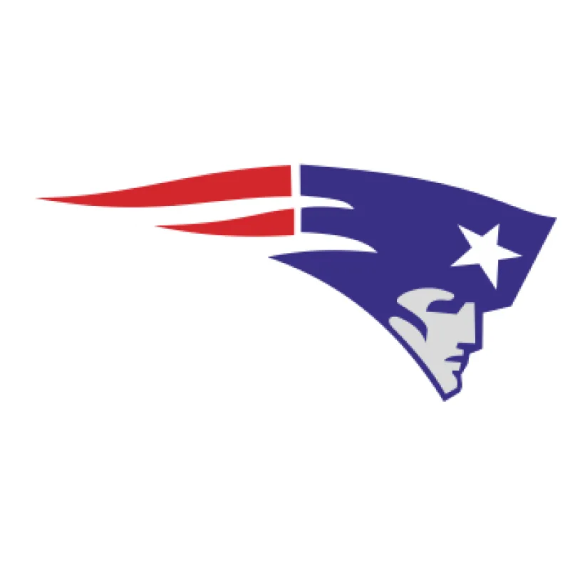 New England Patriots nálepka 10 x 4,6 cm - SKLADOM