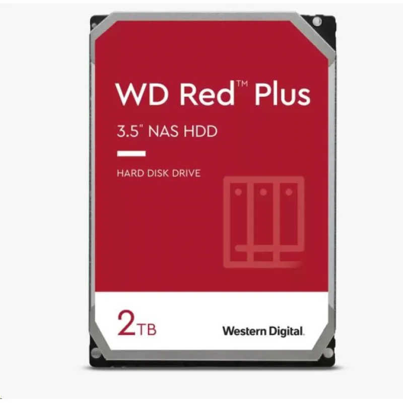 WD RED PLUS NAS WD20EFPX 2TB, SATA III 3.5", 64MB 5400RPM, 175MB/ s, …