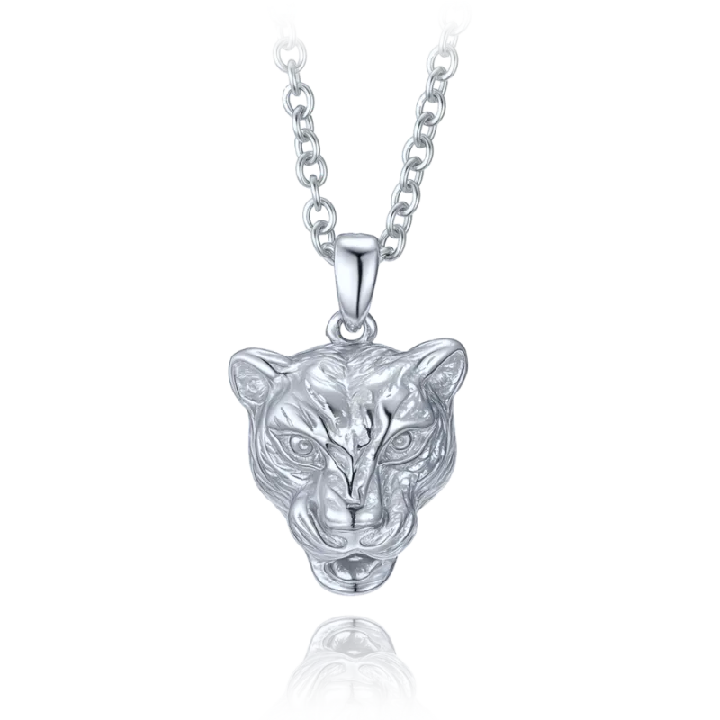 MINET Stříbrný náhrdelník puma Ag 925/1000 10,30g JMAN0650SN50