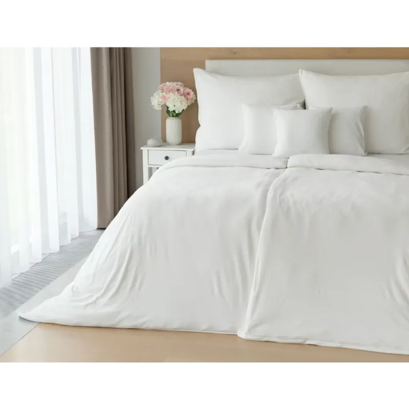 Matějovský Obliečky Bavlnený mikroplyš PREMIUM BIELY 40x40 cm