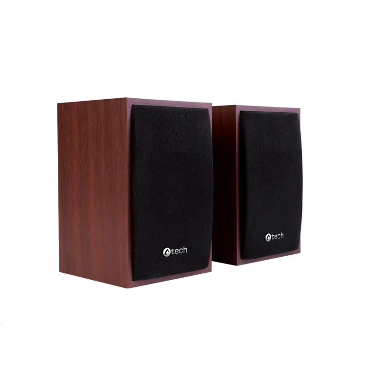 C-TECH Repro SPK-09, 2.0, drevený, USB SPK-09WD