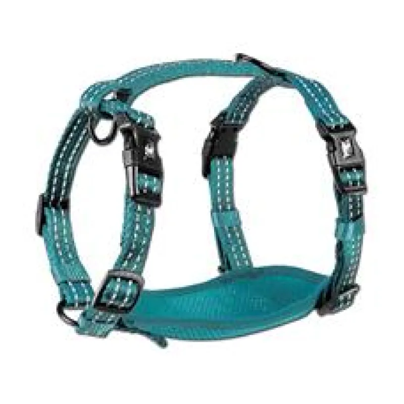 Alcott Reflexní postroj pro psy, modrý velikost L