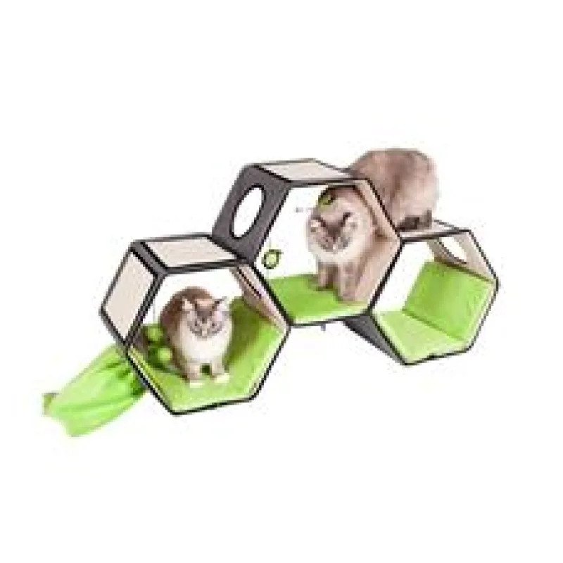 Karlie-Flamingo Průlezka pro kočky + škrabadlo 45x35cm 1 ks