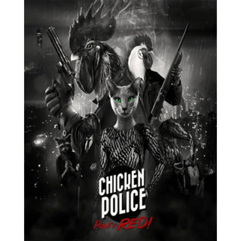 ESD Chicken Police Paint it RED! ESD_7879