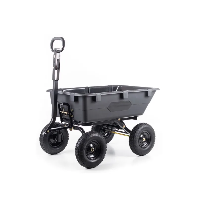 Záhradný vozík GA 120, objem 120L, nosnosť 600 kg, 4 kolesá