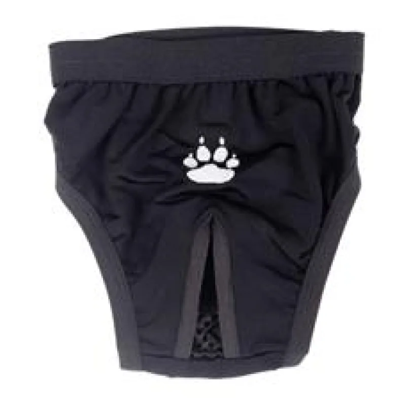 Hárací kalhotky "Gina" černé s tlapkou 24 cm