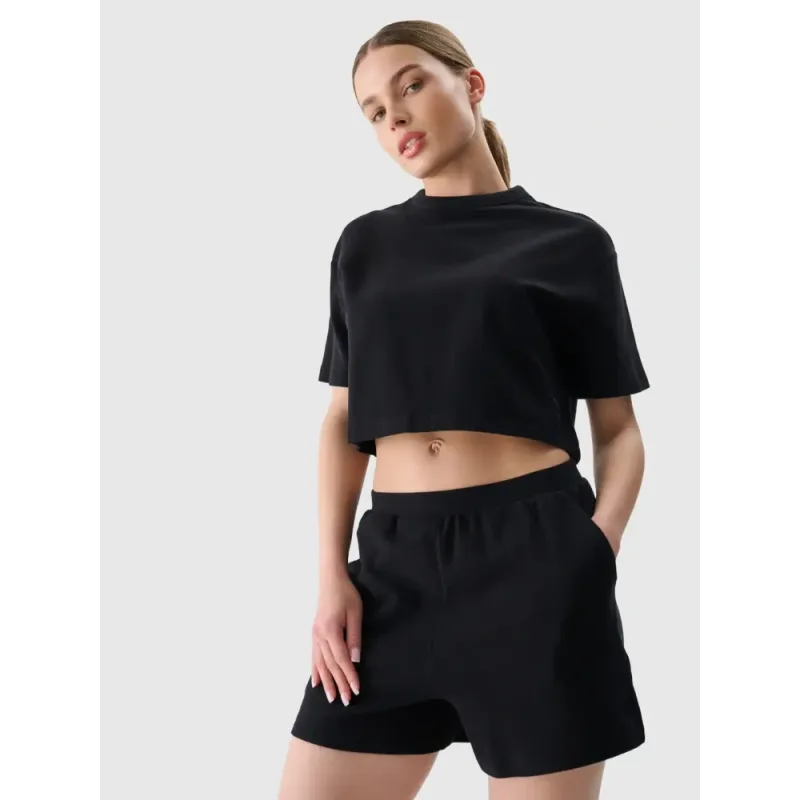 4F športové šortky 4FWSS25TSHOF531 20S čierne