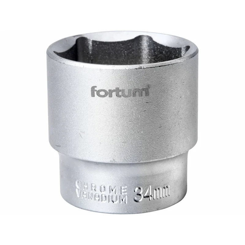 Kľúč nástrčný, 34mm, 1/2”, FORTUM