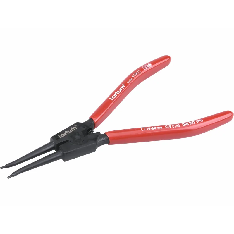 Kliešte segerové priame vonkajšie, 180mm, FORTUM