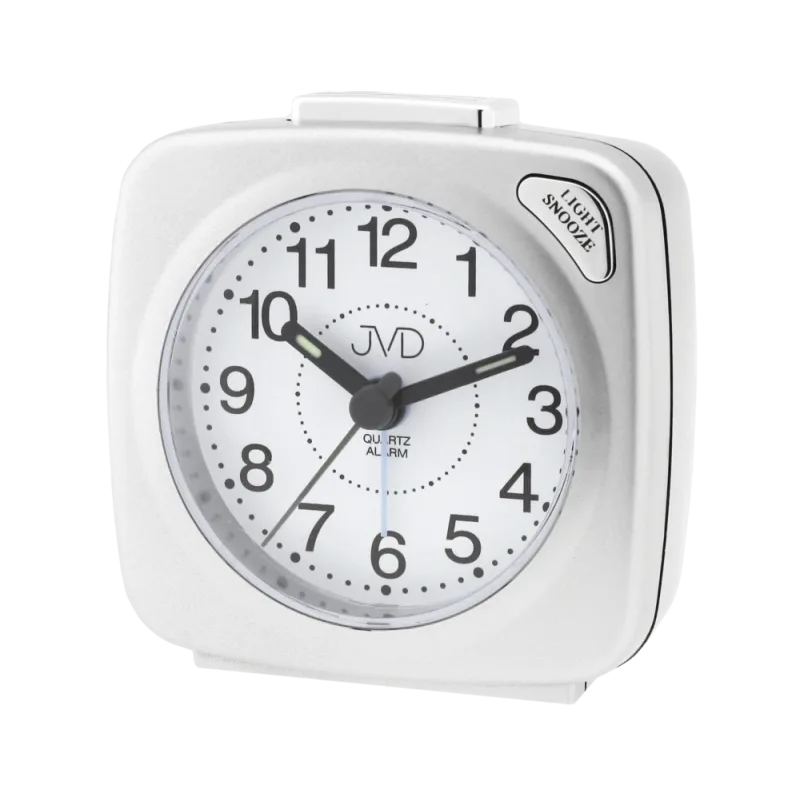 Malý bateriový mini budík JVD quartz SR951.2