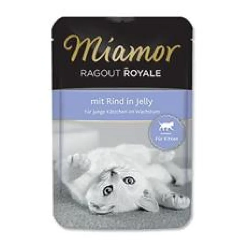 Miamor Cat Ragout Junior Kapsa Hovězí 100 g