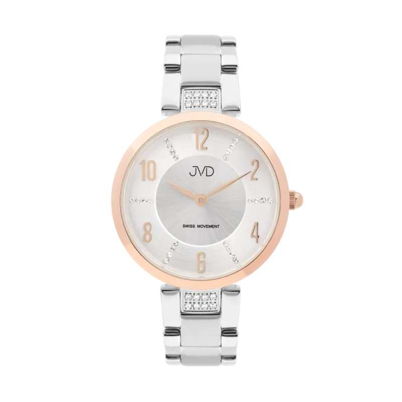 JVD Dámské rose gold náramkové hodinky JVD JG1025.2