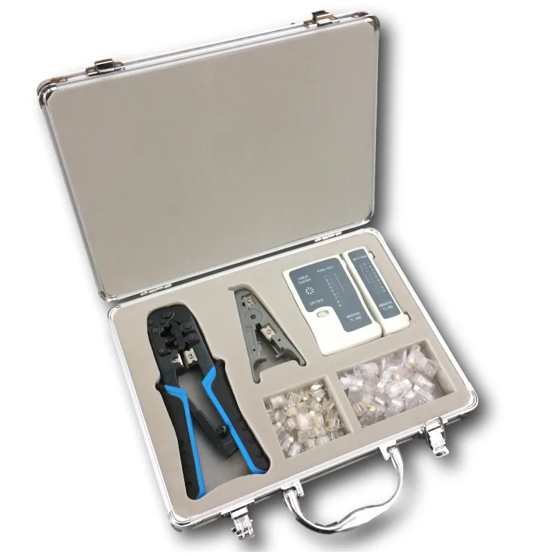 NETWORK KIT (TESTER, krimp 8p + 6p, Stripper, plugy) 4590