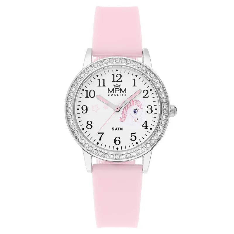 MPM Dívčí dětské hodinky růžové W05M.11331.A